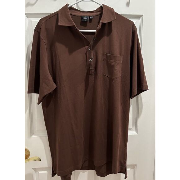 FG Tech‎ Large Men's Shirt Polo Golf Swan Made In USA Fairway & Greene - Picture 1 of 5